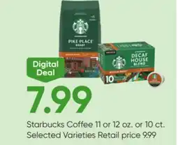 Stater Bros Starbucks Coffee offer