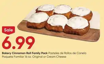 Stater Bros Bakery Cinnamon Roll Family Pack offer