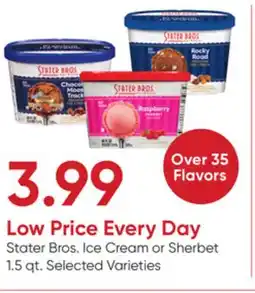 Stater Bros Stater Bros. Ice Cream or Sherbet offer