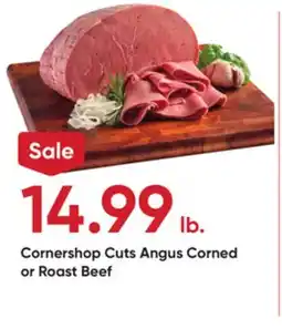 Stater Bros Cornershop Cuts Angus Corned or Roast Beef offer