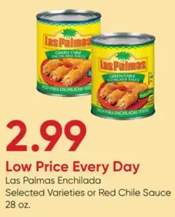 Stater Bros Las Palmas Enchilada Selected Varieties or Red Chile Sauce offer