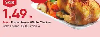 Stater Bros Foster Farms Whole Chicken offer