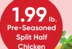 Stater Bros Pre-Seasoned Split Half Chicken offer