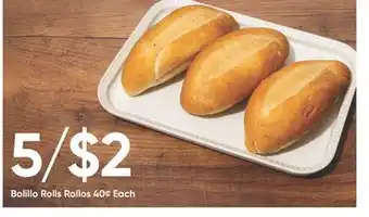 Stater Bros Bolillo Rolls offer