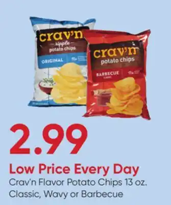 Stater Bros Crav'n Flavor Potato Chips offer