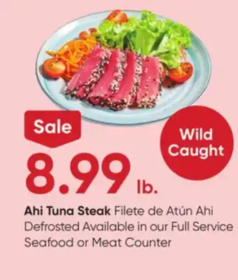 Stater Bros Ahi Tuna Steak offer