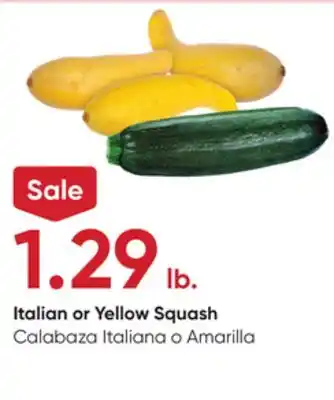 Stater Bros Italian or Yellow Squash offer