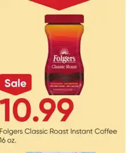 Stater Bros Folgers Classic Roast Instant Coffee offer