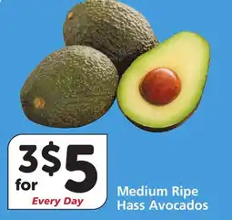 Albertsons Medium Ripe Hass Avocados offer