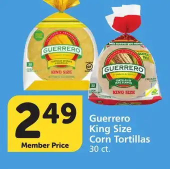 Albertsons Guerrero King Size Corn Tortillas offer