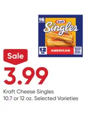 Stater Bros Kraft Cheese Singles offer