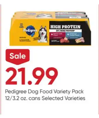 Stater Bros Pedigree Dog Food Variety Pack offer