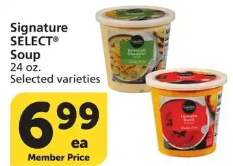 Albertsons Signature SELECT Soup offer