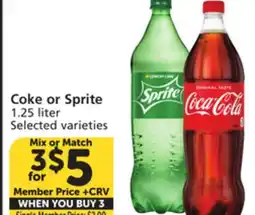 Albertsons Coke or Sprite offer