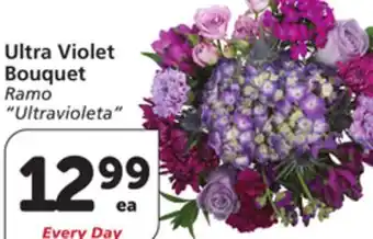 Albertsons Ultra Violet Bouquet offer