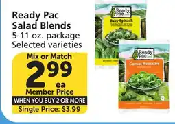 Albertsons Ready Pac Salad Blends offer