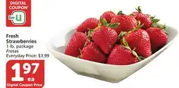 Albertsons Fresh Strawberries offer