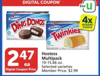 Albertsons Hostess Multipack offer