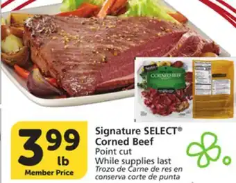 Albertsons Signature SELECT Corned Beef Point cut offer