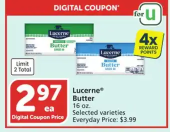 Albertsons Lucerne Butter offer