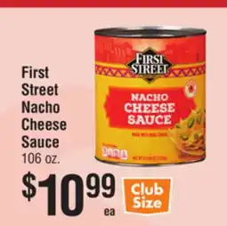 Smart & Final First Street Nacho Cheese Sauce offer