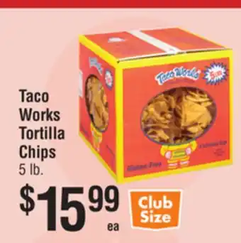 Smart & Final Taco Works Tortilla Chips offer