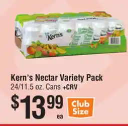 Smart & Final Kern's Nectar Variety Pack offer