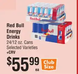 Smart & Final Red Bull Energy Drinks offer