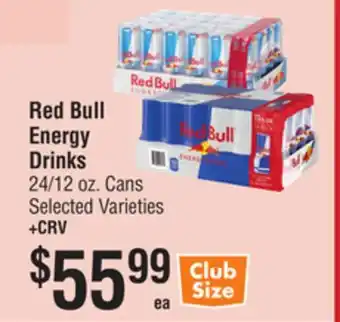 Smart & Final Red Bull Energy Drinks offer