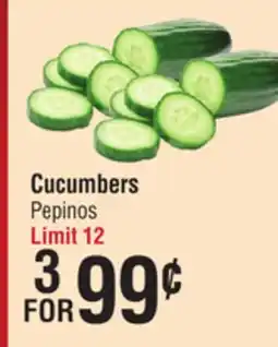 Smart & Final Cucumbers offer