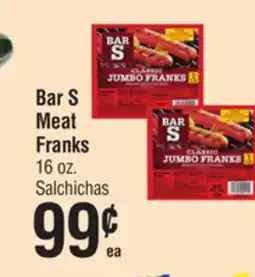 Smart & Final Bar S Meat Franks offer