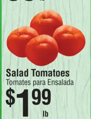 Smart & Final Salad Tomatoes offer