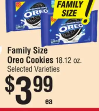 Smart & Final Family Size Oreo Cookies offer