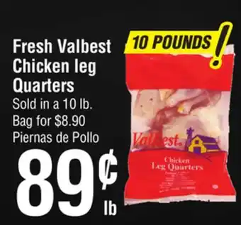 Smart & Final Fresh Valbest Chicken leg Quarters offer