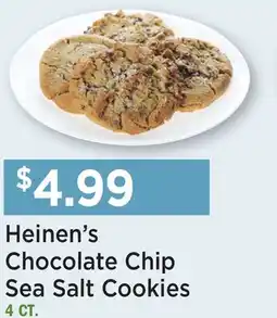 Heinen's Heinen's Chocolate Chip Sea Salt Cookies offer