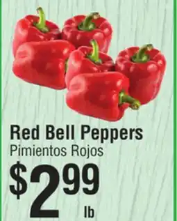 Smart & Final Red Bell Peppers offer