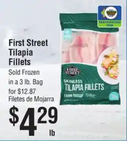 Smart & Final First Street Tilapia Fillets offer