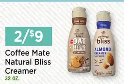 Heinen's Coffee Mate Natural Bliss Creamer offer