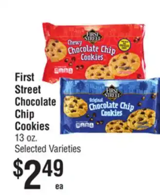 Smart & Final First Street Chocolate Chip Cookies offer