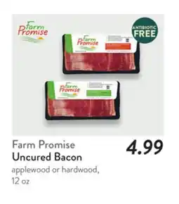 Fresh Thyme Farm Promise Uncured Bacon offer