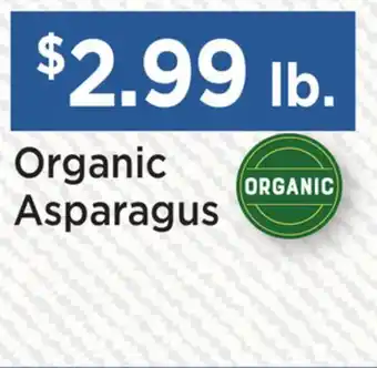 Heinen's Organic Asparagus offer