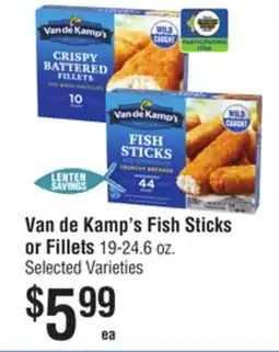 Smart & Final Van de Kamp's Fish Sticks or Fillets offer