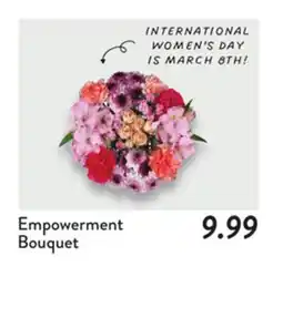 Fresh Thyme Empowerment Bouquet offer