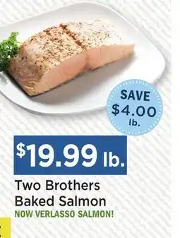 Heinen's Two Brothers Baked Salmon offer