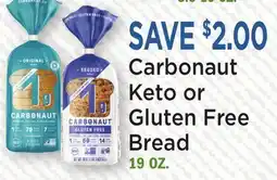 Heinen's Carbonaut Keto or Gluten Free Bread offer