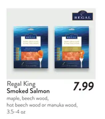 Fresh Thyme Regal King Smoked Salmon offer