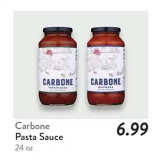 Fresh Thyme Carbone Pasta Sauce offer