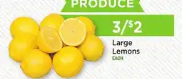 Heinen's Large Lemons offer