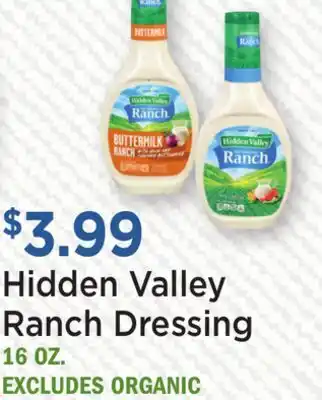 Heinen's Hidden Valley Ranch Dressing offer