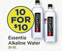 Heinen's Essentia Alkaline Water offer